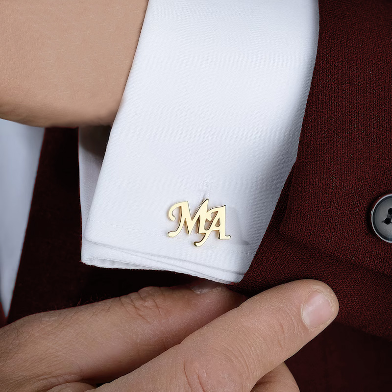 Men'S Formal Wear For A Wedding - Benutzer definierte Manschetten knöpfe für Herren