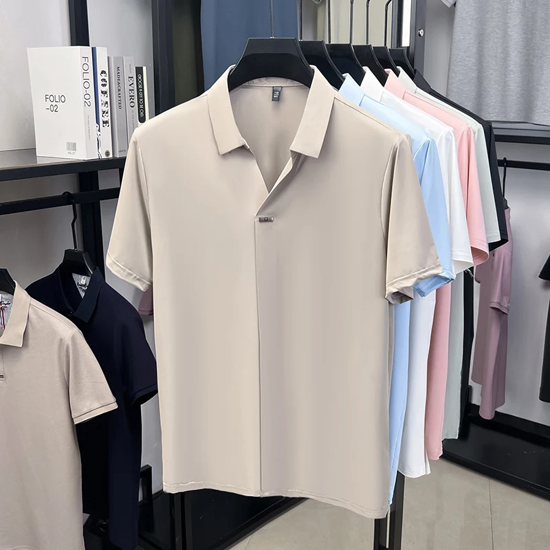 Business-Herrenhemd mit flache – Men'S Polo Formal Wear Bewertung und Preis