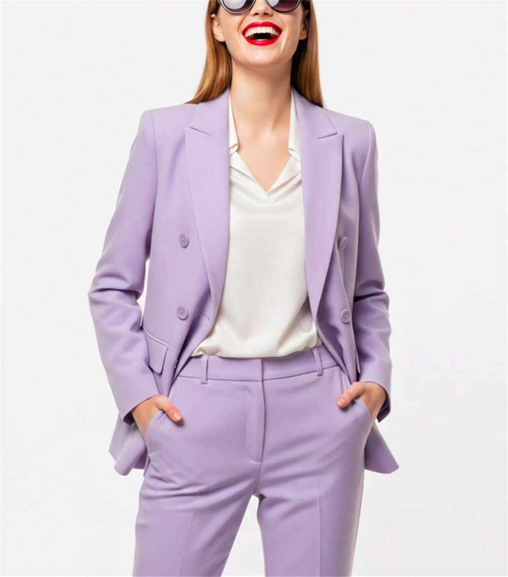 Moderne Damenanzüge 2-teilig L – Double Breasted Blazer Bewertung und Preis
