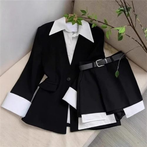 Damen Zweiteiler Rock-Sets Pat – Double Breasted Blazer Bewertung und Preis