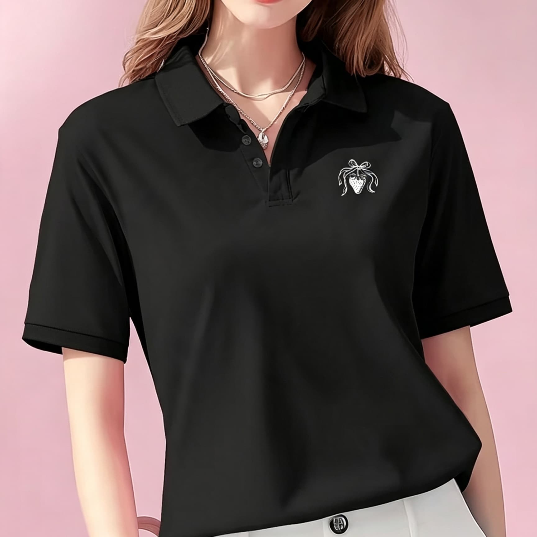 1. Lässiges weißes Unisex-Polo – Men'S Polo Formal Wear Bewertung und Preis
