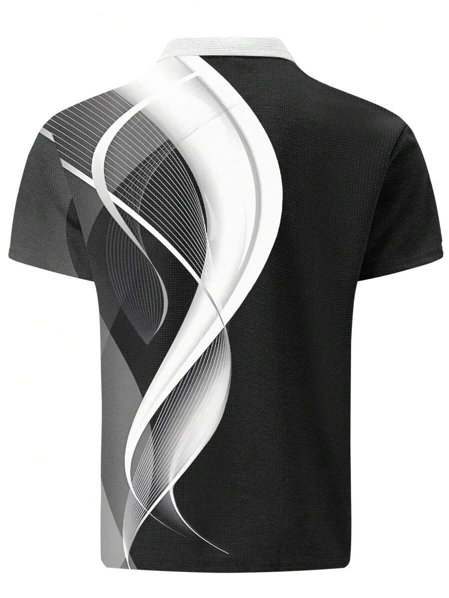 Herren Freizeit-Kurzarm-Waffel – Men'S Polo Formal Wear Bewertung und Preis