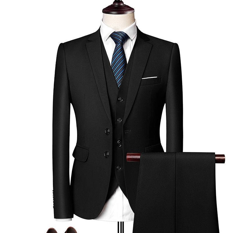 Koreanischer Stil Slim Fit Her – Men Formal Wear Wedding Guest Bewertung und Preis