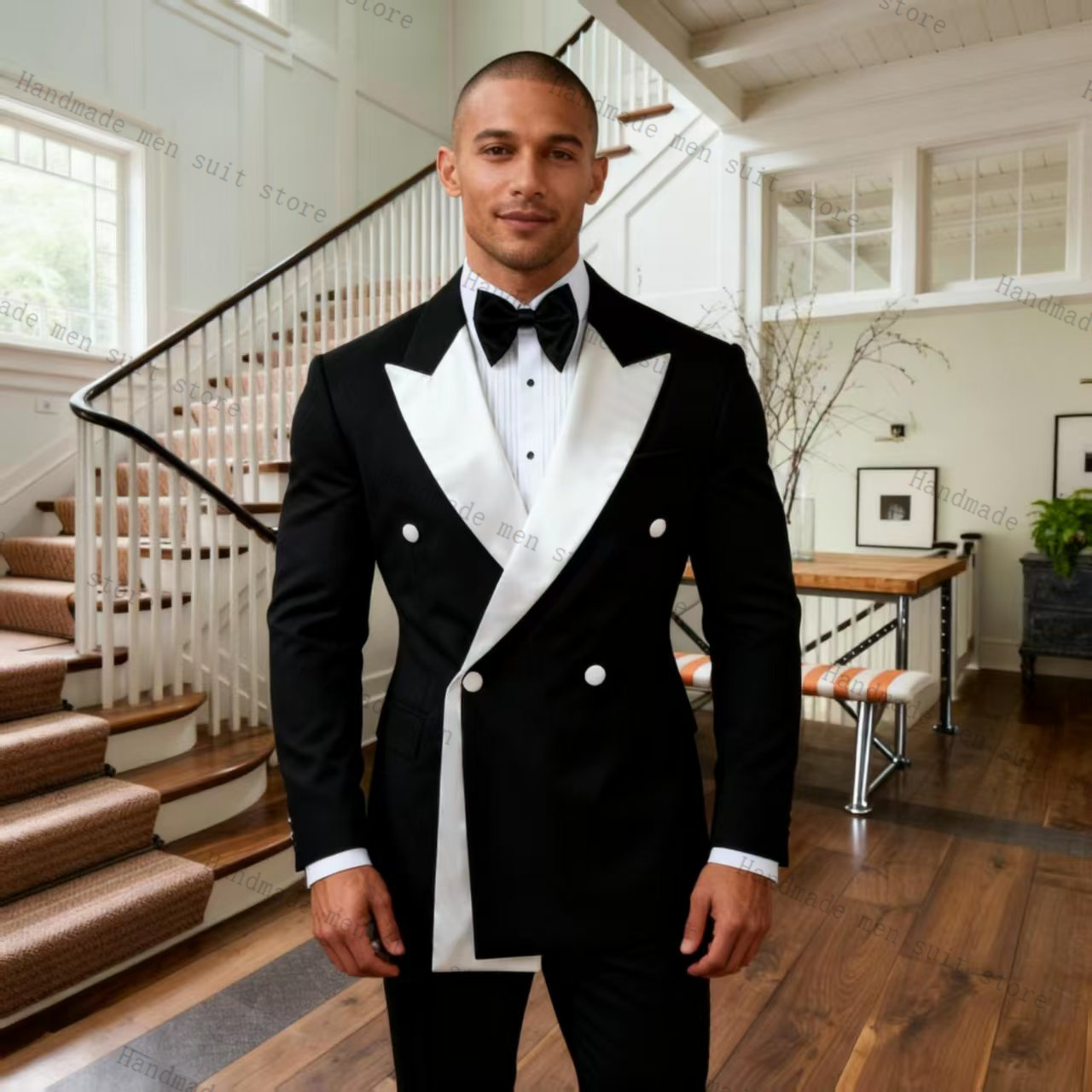 Herbst Herrenanzüge 2-teiliger – Men Formal Wear Wedding Guest Bewertung und Preis