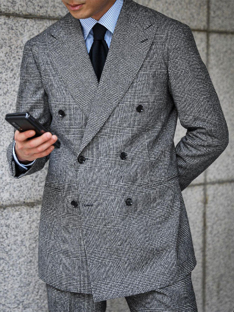 Business Plaid Männer Anzug 2- – Men'S Formal Wear For A Wedding Bewertung und Preis