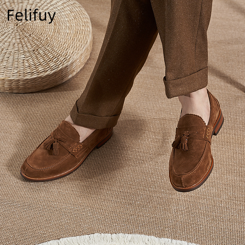 Neue braune Herren-Loafer aus  – Men'S Formal Wear For A Wedding Bewertung und Preis