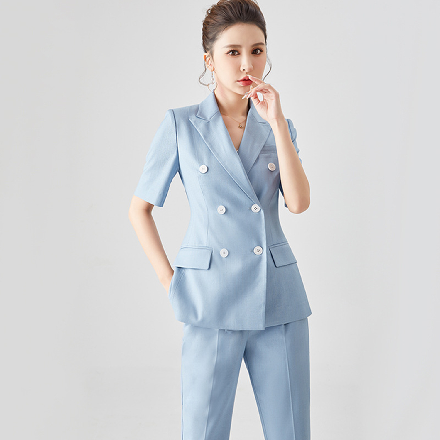 Allingentle Damenanzug Slim Fi – Double Breasted Blazer Bewertung und Preis