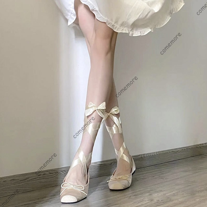 Damen-Ballerinas mit Satinband – Satin Bow Tie Bewertung und Preis
