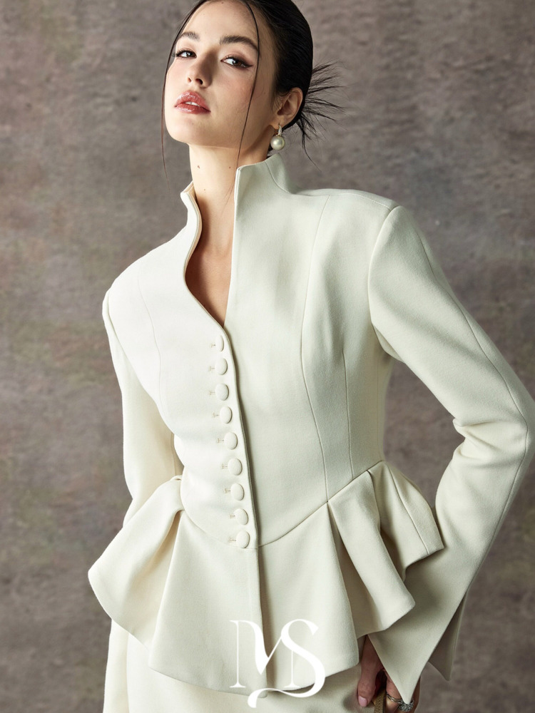 IG26 Damen Stehkragen-Peplum-B – Double Breasted Blazer Bewertung und Preis