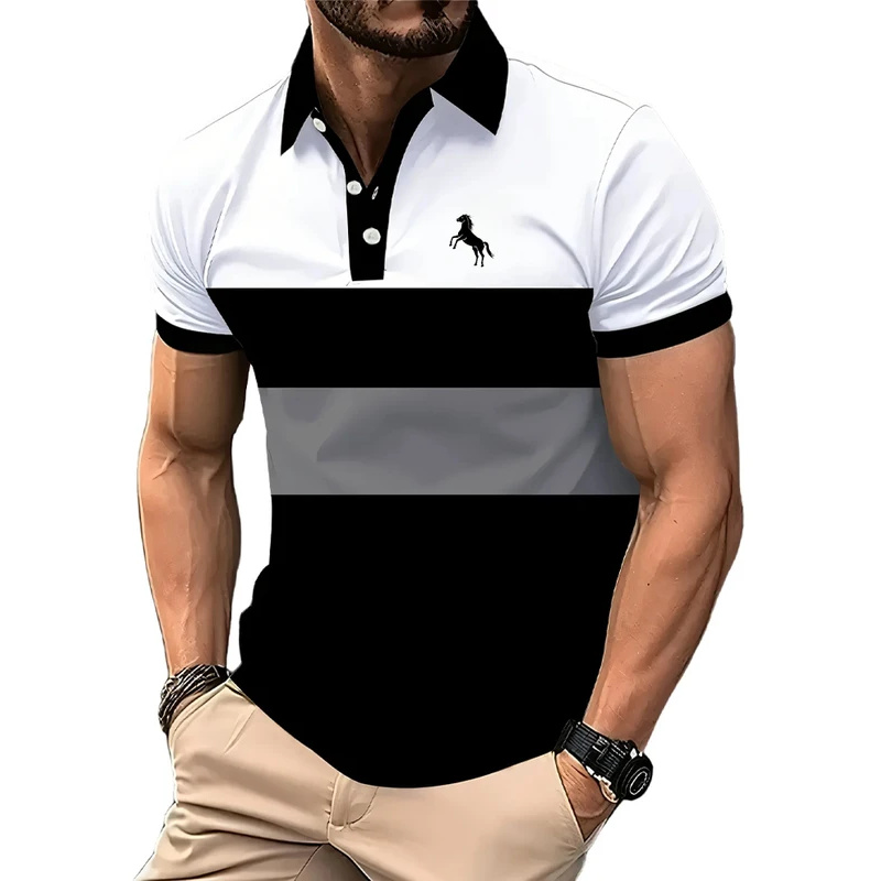 Herren-Poloshirt, kurzärmelig, – Men'S Polo Formal Wear Bewertung und Preis