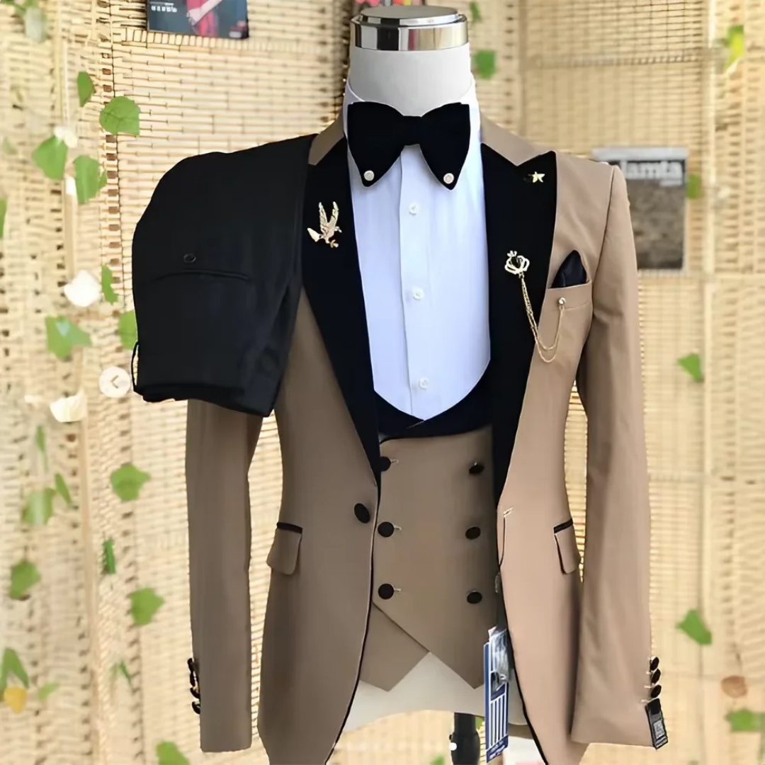 Eleganter 3-teiliger Slim-Fit  – Men'S Formal Wear Not Suit Bewertung und Preis