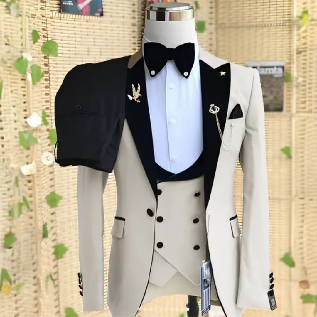 Eleganter 3-teiliger Slim-Fit  – Men'S Formal Wear Not Suit Bewertung und Preis