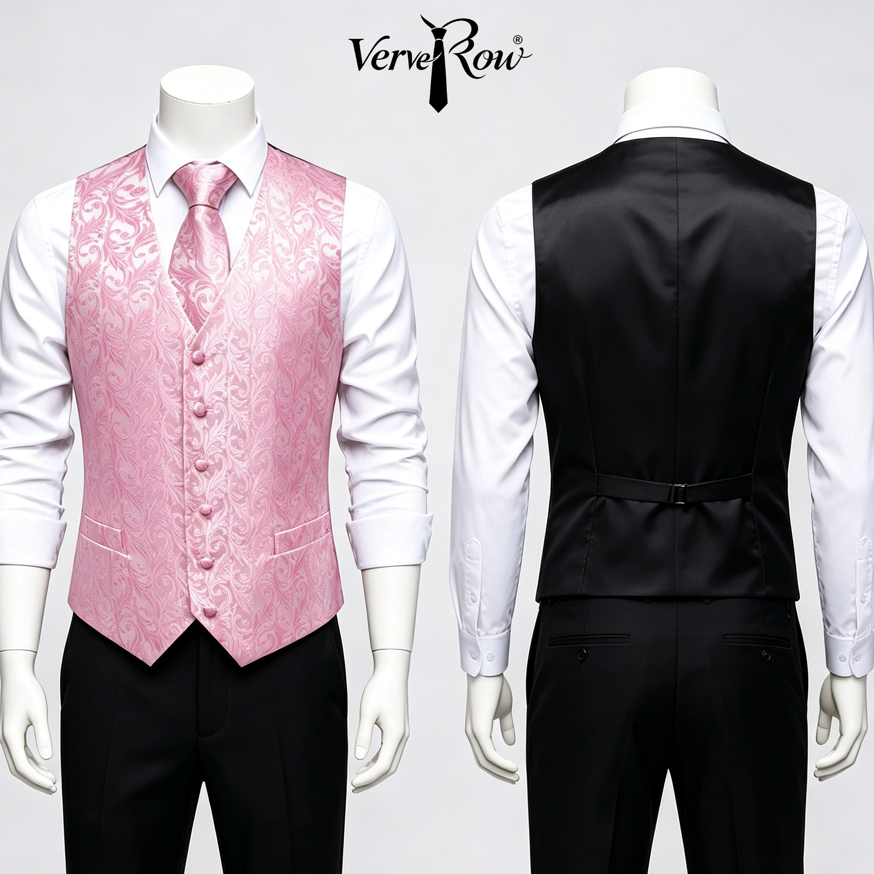 Herren-Accessoires in Rosa: Kr – Men Formal Wear With Tie Bewertung und Preis