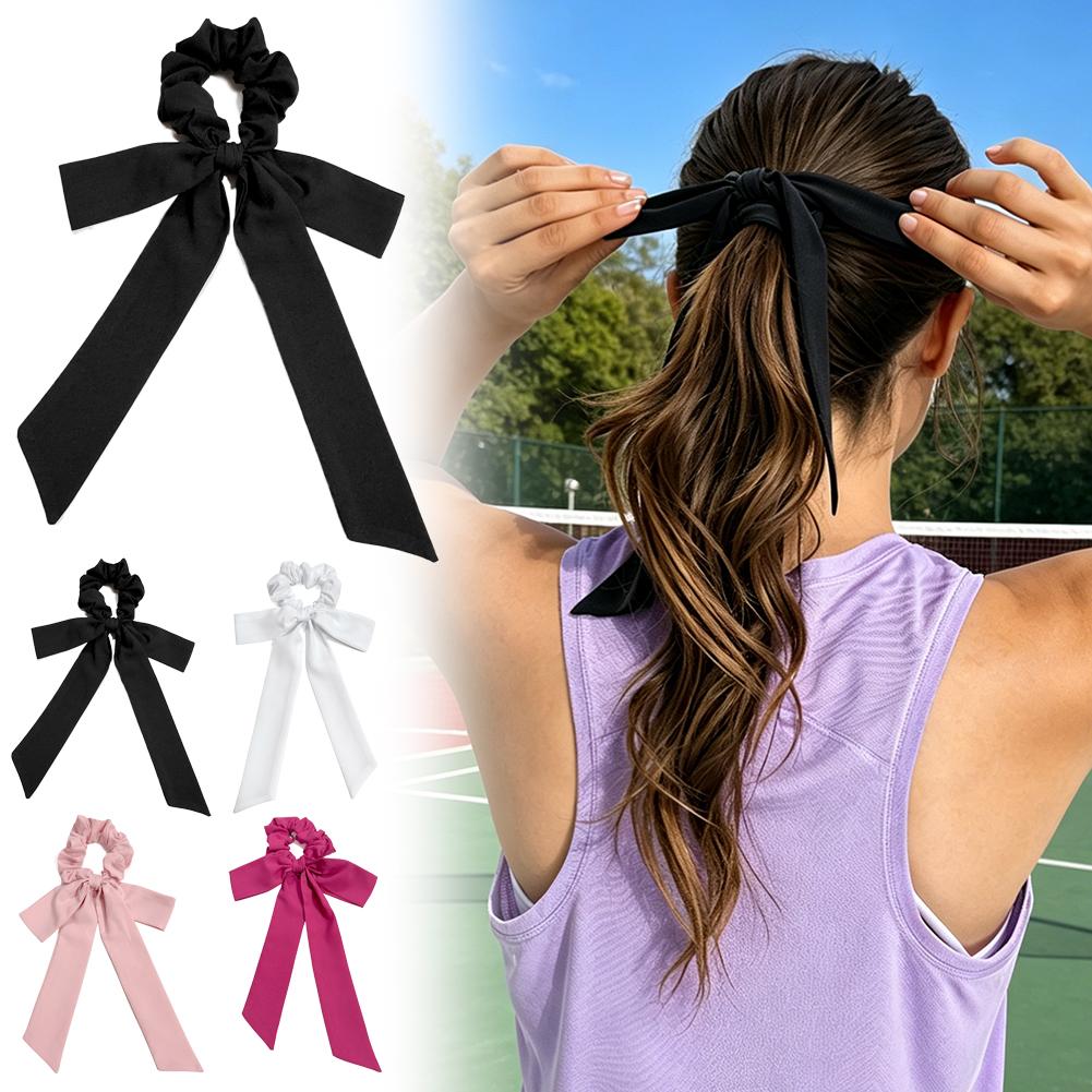 Glatter Satin-Haargummi mit Sc – Satin Bow Tie Bewertung und Preis