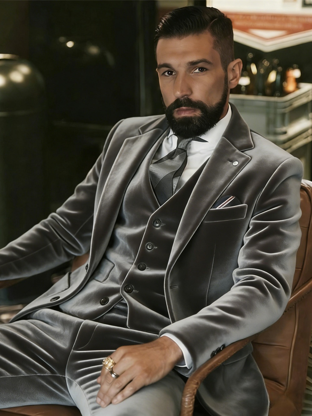 Herren-Samtanzüge 3-teilig Tan – Formal Wear For Men In Wedding Bewertung und Preis