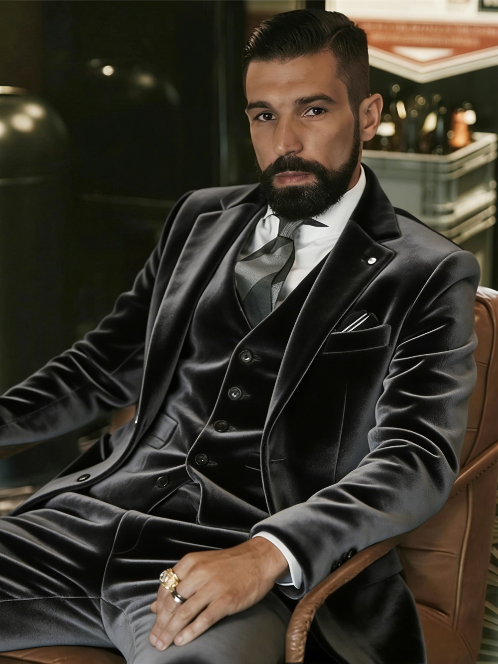 Herren-Samtanzüge 3-teilig Tan – Formal Wear For Men In Wedding Bewertung und Preis