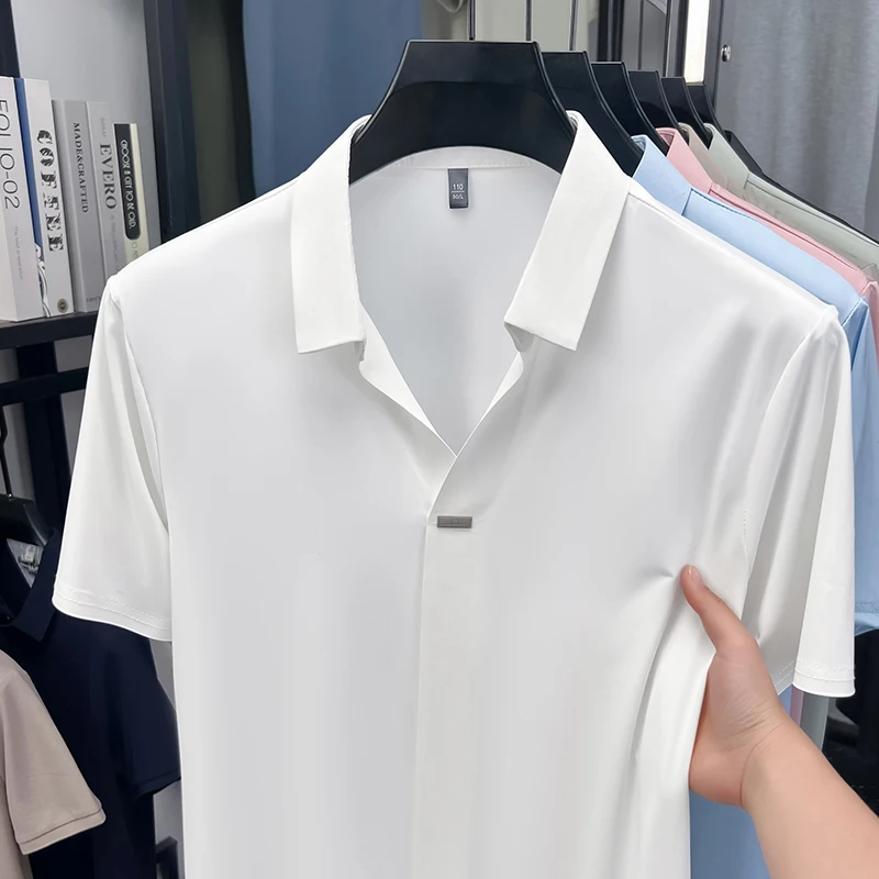 Bürohemd für Herren mit kurzen – Men'S Polo Formal Wear Bewertung und Preis