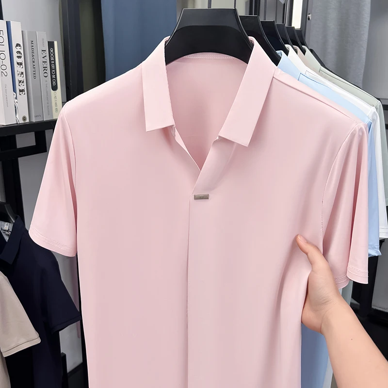 Bürohemd für Herren mit kurzen – Men'S Polo Formal Wear Bewertung und Preis