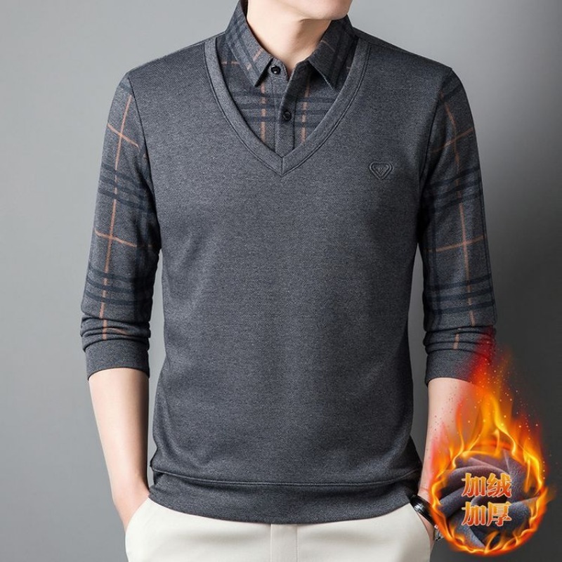 Männer gefälschte zweiteilige  – Men'S Polo Formal Wear Bewertung und Preis